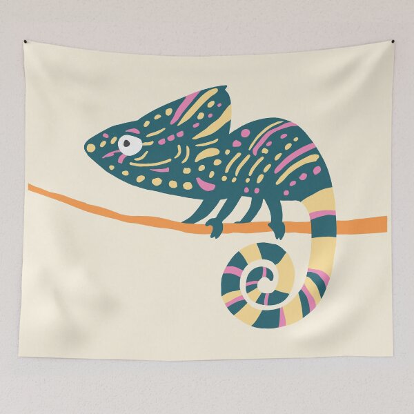 Item preview, Colorful Chameleon Mood designed and sold by Helenahel.