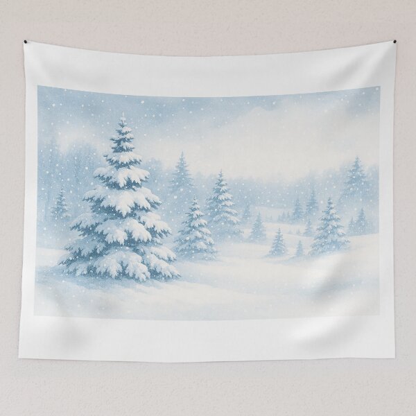 Item preview, Neve e árvores de Natal iluminadas   designed and sold by Leonornature.