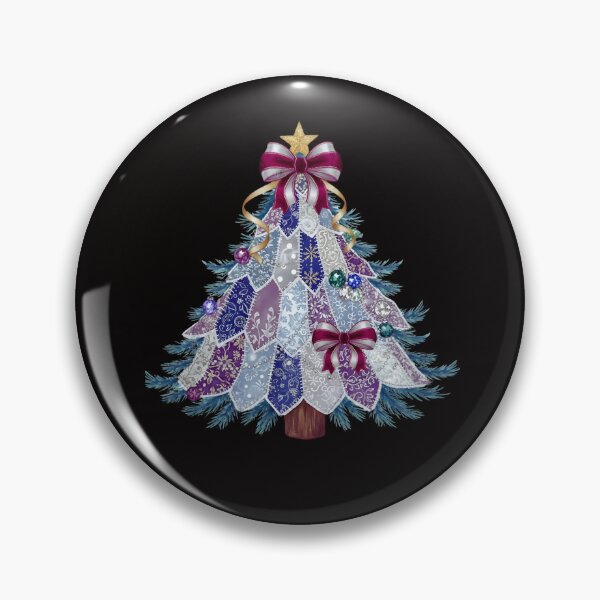 Item preview, Christmas Patchwork, Christmas Tree Patchwork, Christmas Tree, Christmas, Preppy Christmas Tree designed and sold by DesignDenDo ⭐⭐⭐⭐⭐.