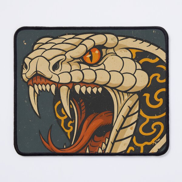 Item preview, A BEAUTIFUL COBRA PAINTING ON THE WALL designed and sold by infinitearte.