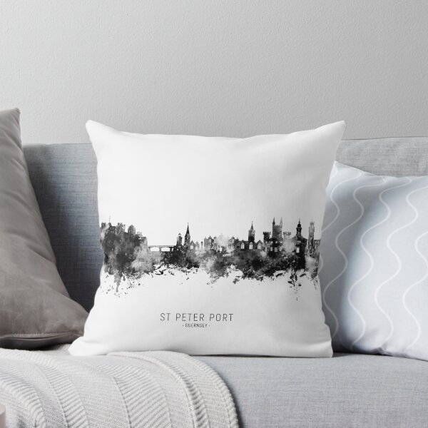 Item preview, St Peter Port Guernsey Channel Islands Skyline designed and sold by ArtPrints.