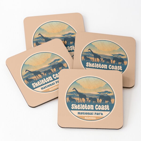 Item preview, Skeleton Coast National Park Namibia Safari Adventure Art designed and sold by CynthiaGraphics.