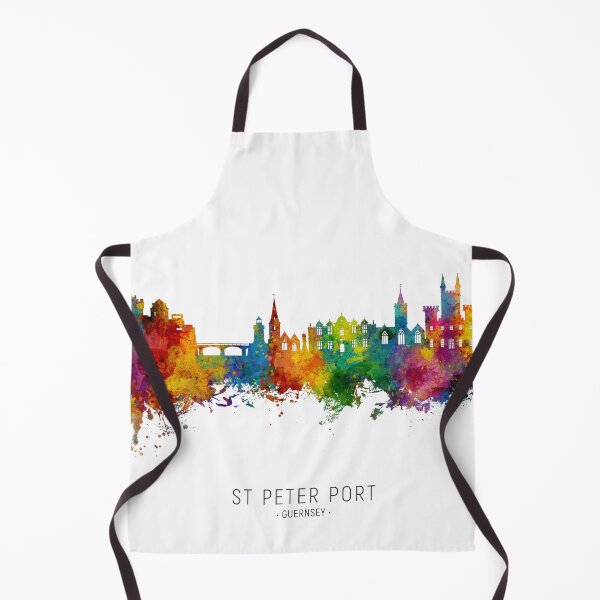 Item preview, St Peter Port Guernsey Channel Islands Skyline designed and sold by ArtPrints.