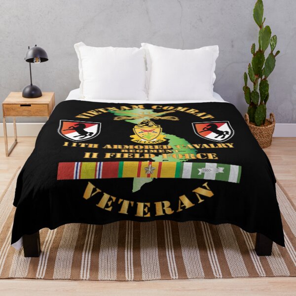 Item preview, Army - Vietnam Combat Cavalry Veteran w 11th ACR - II Field Force X 300 designed and sold by Military Insignia Products.
