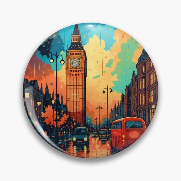 Item preview, London After Rain – Urban Reflections designed and sold by ArtesioByZaber.