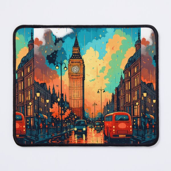 Item preview, London After Rain – Urban Reflections designed and sold by ArtesioByZaber.