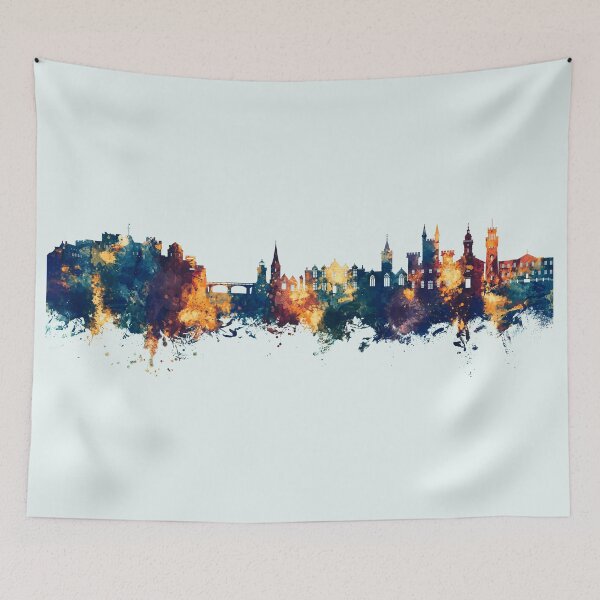 Item preview, St Peter Port Guernsey Channel Islands Skyline designed and sold by ArtPrints.