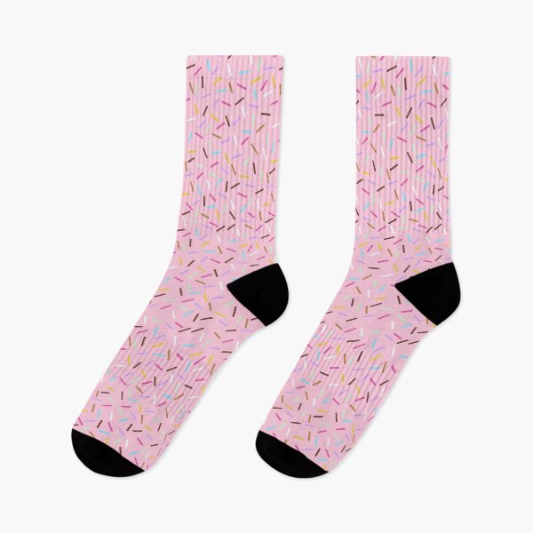 Item preview, Pink Donut Rainbow Sprinkles Pattern Doughnut Design designed and sold by bestggraphico.