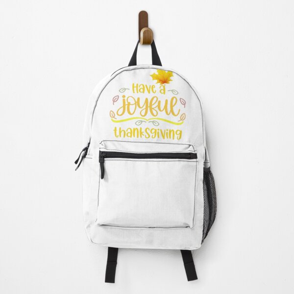 Item preview, Have a Joyful Thanksgiving – Yellow Fall Lettering & Leaf Illustration designed and sold by DesignArtist.ia.