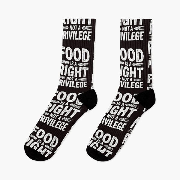 Item preview, Food Is a Right Not a Privilege – Social Justice Activist Design designed and sold by Redgiant87x.