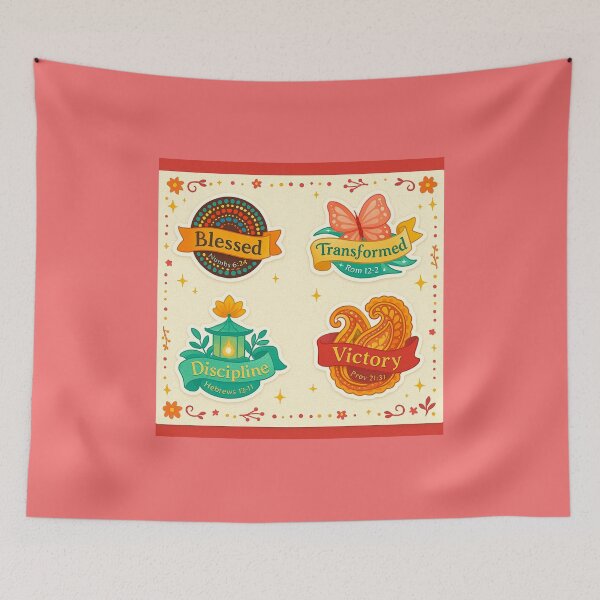 Item preview, Ethnic Emblem Vision Board designed and sold by vineartstudio.