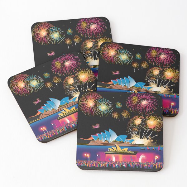 Item preview, Happy New year Sydney Harbour memes  designed and sold by ShopTwentyFour.