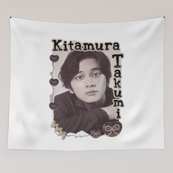 Item preview, Takumi Kitamura (北村 匠海) Japanese Actor Jdrama Japan Entertainment Scrapbook Collage Cozy Y2K Vintage Design designed and sold by HELL0WBELLO.