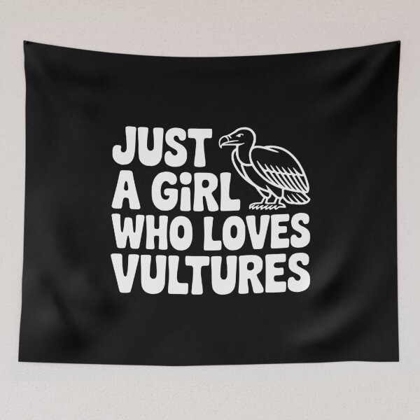 Item preview, Just a Girl Who Loves Vultures designed and sold by Frank Ring.