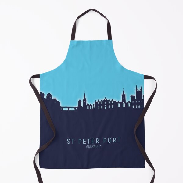 Item preview, St Peter Port Guernsey Channel Islands Skyline designed and sold by ArtPrints.
