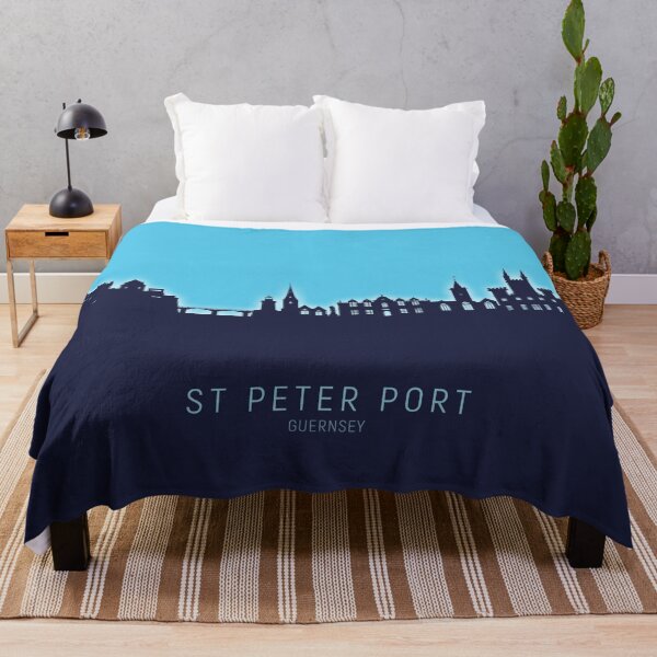 Item preview, St Peter Port Guernsey Channel Islands Skyline designed and sold by ArtPrints.