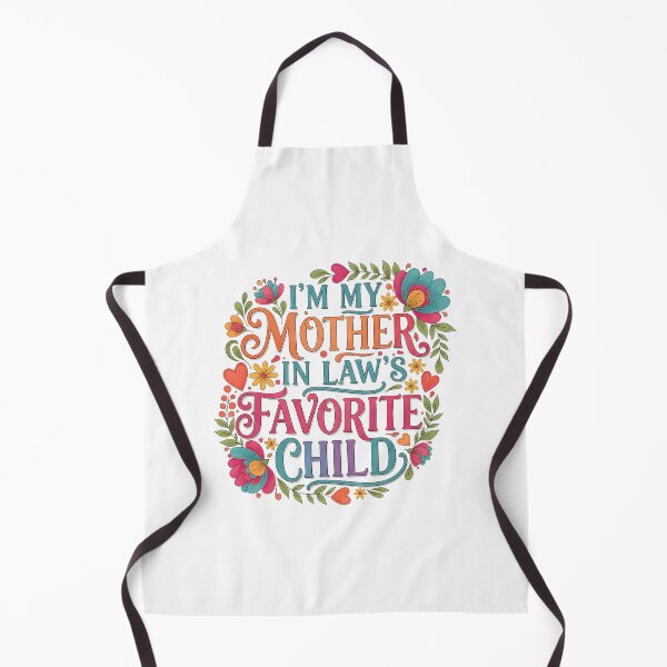 Item preview, Im My Mother In Laws Favorite Child Bright Floral With Warm Family Energy designed and sold by ImeldaSparks.