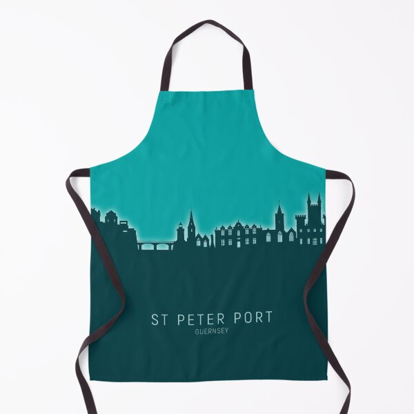 Item preview, St Peter Port Guernsey Channel Islands Skyline designed and sold by ArtPrints.