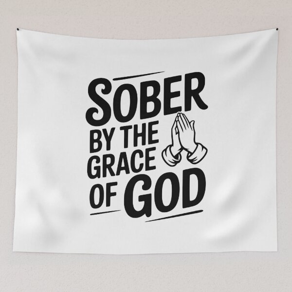 Item preview, Sober by the Grace of God designed and sold by Frank Ring.