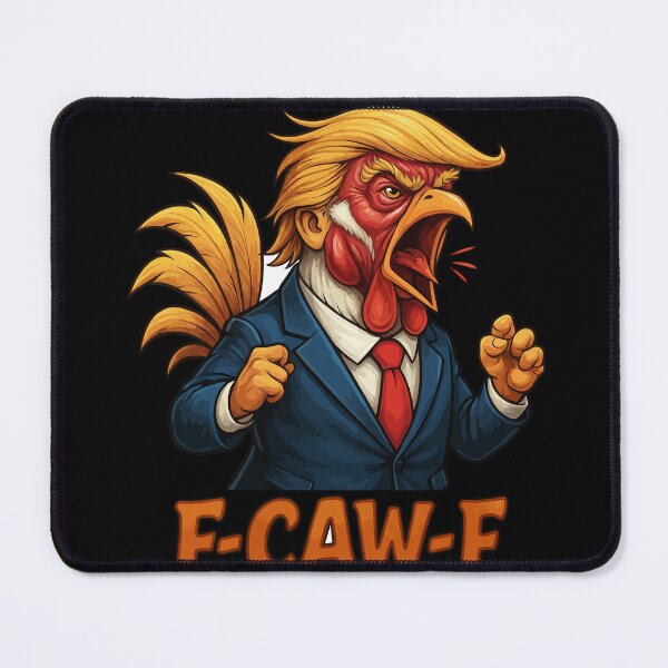 Item preview, F-Caw-F Trump Rooster Meme Funny Political Satire Shirt designed and sold by BANKACEM.STORE.