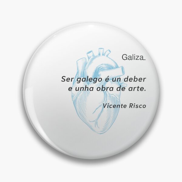 Item preview, VIcente Risco Corazón Galiza We are Galegos designed and sold by manudos.