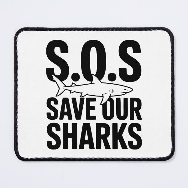 Item preview, S.O.S Save Our Sharks designed and sold by Frank Ring.