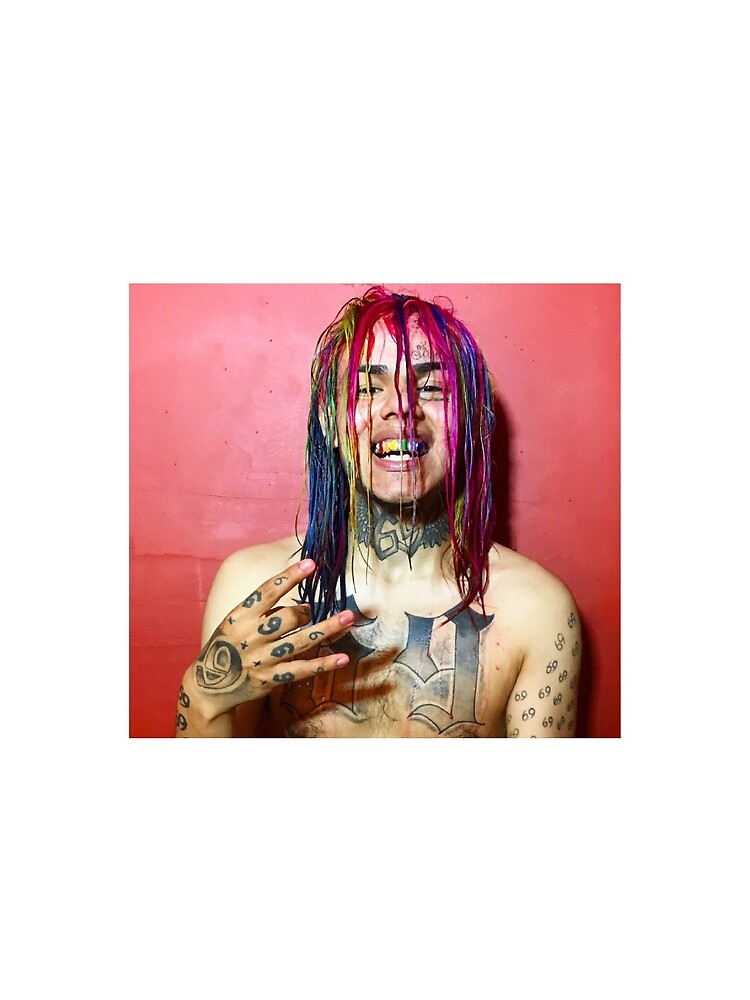 6ix9ine photo tee graphic t shirt by rufinus redbubble 6ix9ine photo tee by rufinus