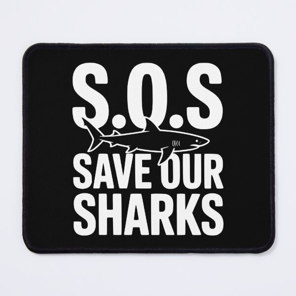 Item preview, S.O.S Save Our Sharks designed and sold by Frank Ring.