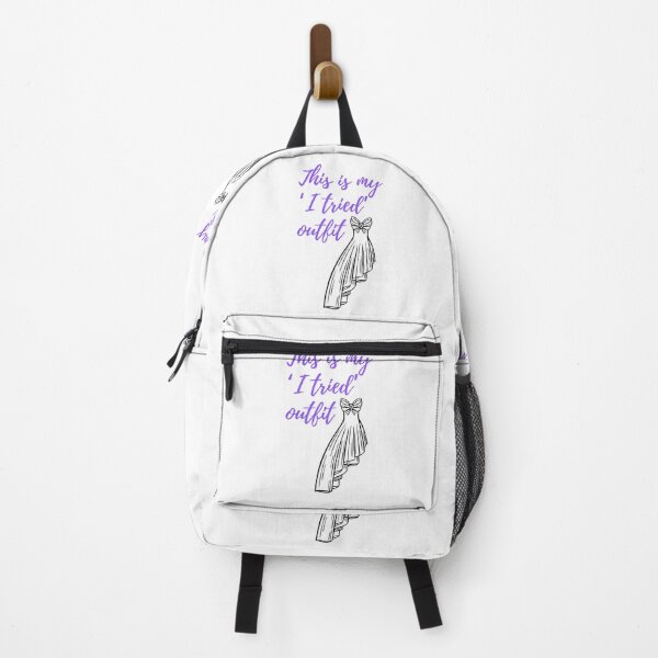 Item preview, This Is My' I Tried Outfit cool Quote designed and sold by SloganSauce.
