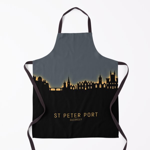 Item preview, St Peter Port Guernsey Channel Islands Skyline designed and sold by ArtPrints.