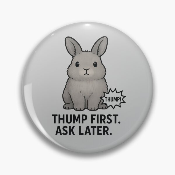 Item preview, Thump First Bunny designed and sold by Zoologybestiary.