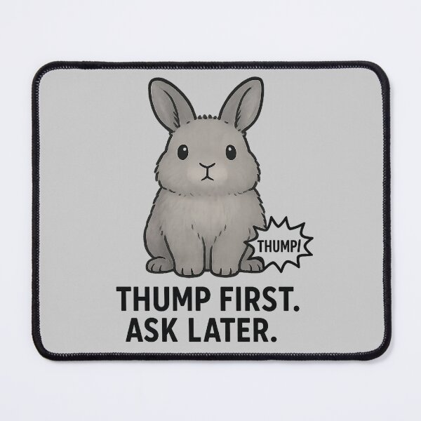 Item preview, Thump First Bunny designed and sold by Zoologybestiary.