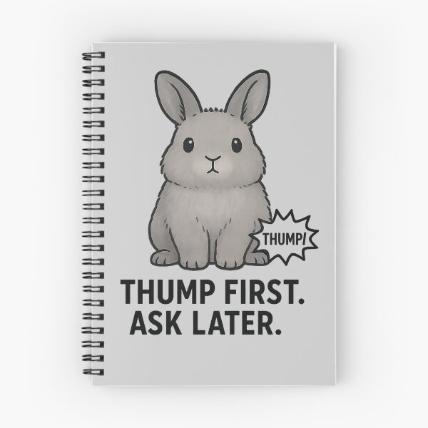 Item preview, Thump First Bunny designed and sold by Zoologybestiary.