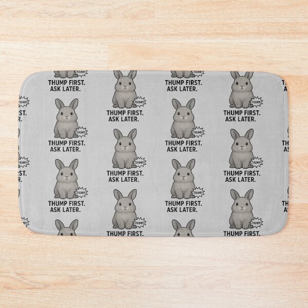 Item preview, Thump First Bunny designed and sold by Zoologybestiary.