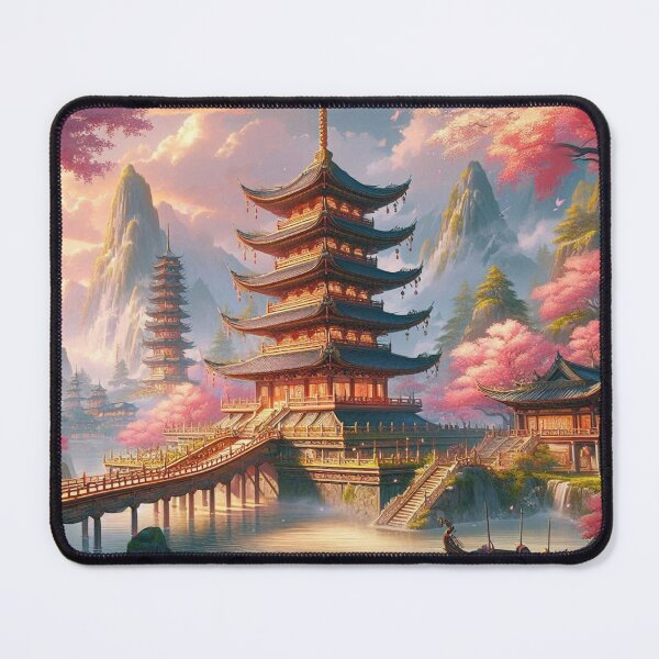 Item preview, Temple of Blossoms designed and sold by calmgarden.