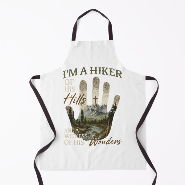 Item preview, Im A Hiker Of His Hills And A Witness Of His Wonders With Peaceful Mountain Beauty designed and sold by ImeldaSparks.