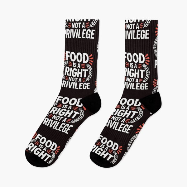 Item preview, Food Is a Right Not a Privilege – Justice & Equality Graphic designed and sold by Redgiant87x.