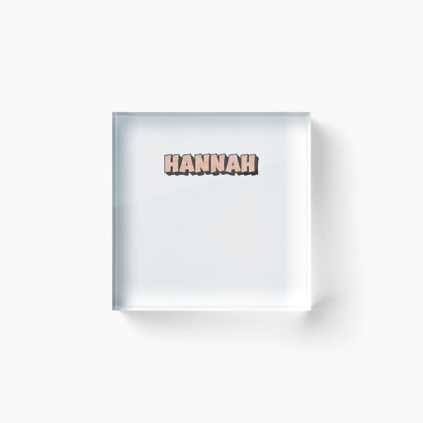 Item preview, Hannah Personalized Custom Name Design for Girls, Teens, and Women designed and sold by Watsonarts.