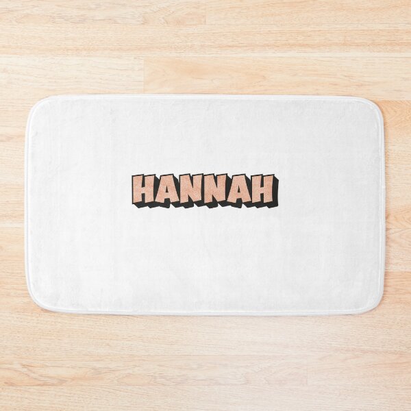Item preview, Hannah Personalized Custom Name Design for Girls, Teens, and Women designed and sold by Watsonarts.