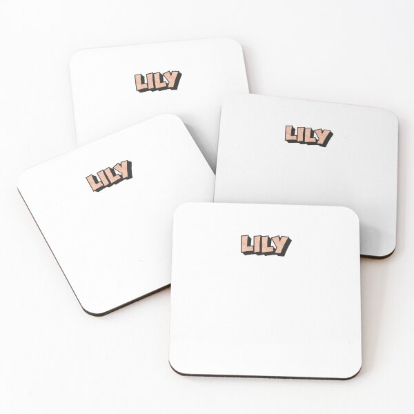 Item preview, Lily Personalized Custom Name Design for Girls, Teens, and Women designed and sold by Watsonarts.