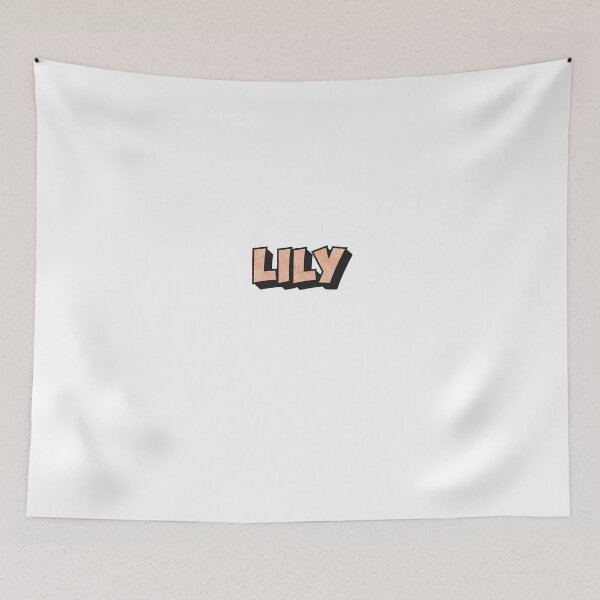 Item preview, Lily Personalized Custom Name Design for Girls, Teens, and Women designed and sold by Watsonarts.
