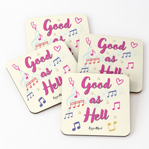 Item preview, Good as Hell Popular Song Title designed and sold by CharlottePlaceArt.