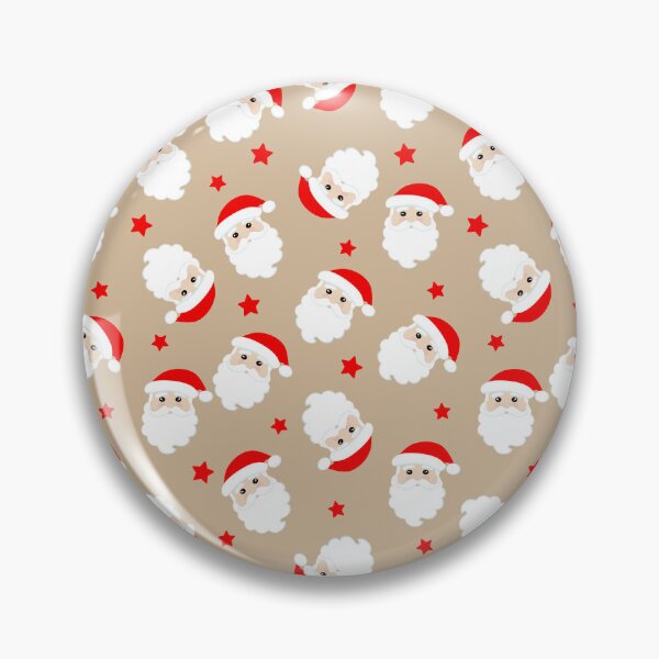 Item preview, Santa Faces Pattern Christmas Santa Claus Print designed and sold by bestggraphico.