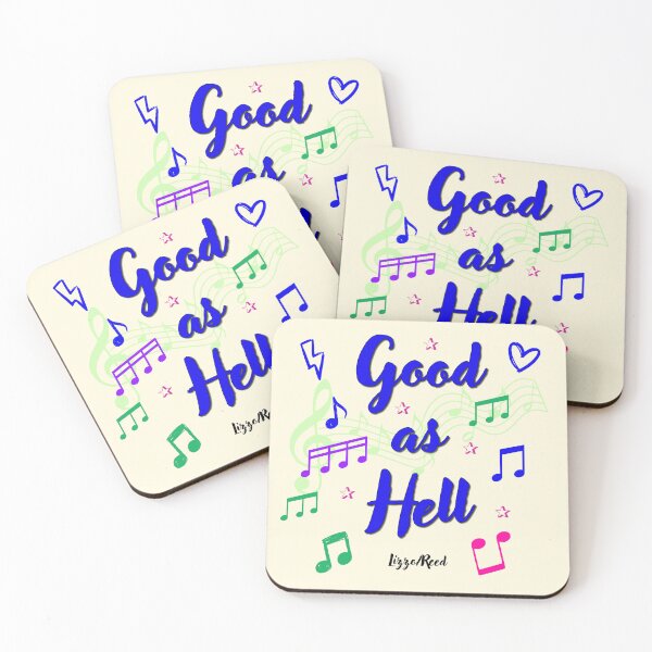 Item preview, Good as Hell Popular Song Title designed and sold by CharlottePlaceArt.