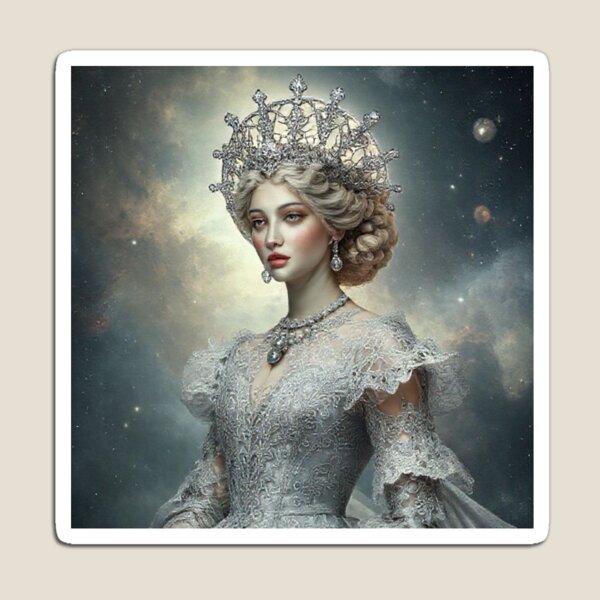 Item preview, Celestial Moon Rococo Queen designed and sold by JKCreativeFlow.
