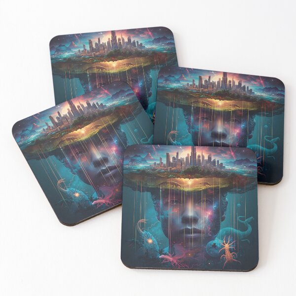 Item preview, Cosmic Mind Beneath the City designed and sold by EsolinNova.