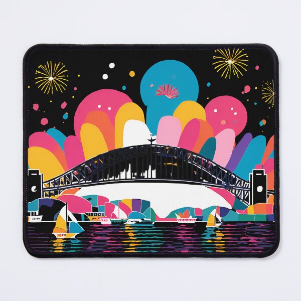Item preview, Happy New year Sydney Harbour memes designed and sold by ShopTwentyFour.