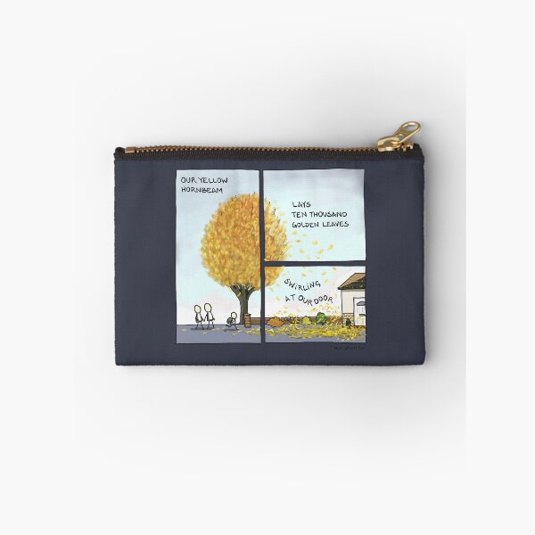 Item preview, Our yellow hornbeam: haikomic - haiku poetry comic designed and sold by Sketchplanations.