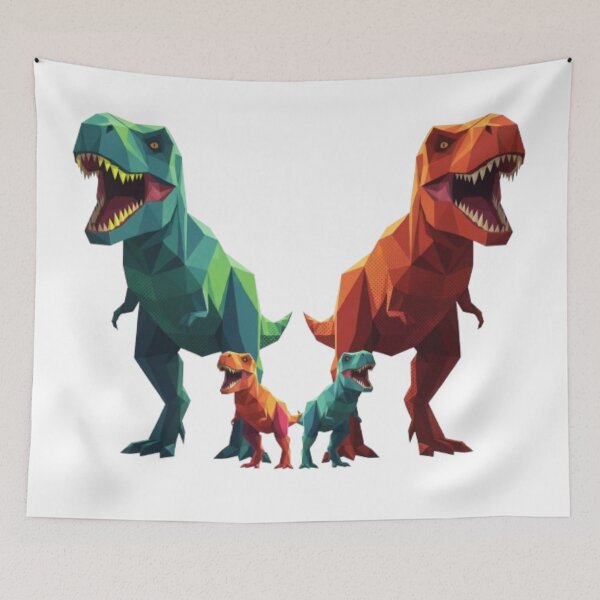 Artikelvorschau, T-Rex-Familie entworfen und verkauft von PP&RAINBOW SHOP.