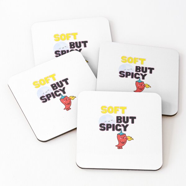 Item preview, Soft But Spicy Aesthetic saucy Quote designed and sold by SloganSauce.